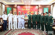 Lao and Cambodian units pay Tet visits to Vietnamese forces